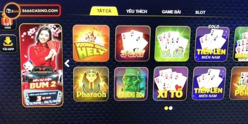 Top game tại nhà cái Casino uy tín