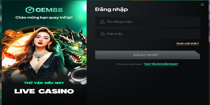 Hãy tham gia đúng liên kết của Gem88 để đăng nhập thuận lợi